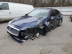 Salvage cars for sale at Glassboro, NJ auction: 2022 Infiniti Q50 Luxe