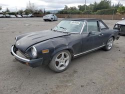 Salvage cars for sale from Copart San Martin, CA: 1976 Fiat Spider