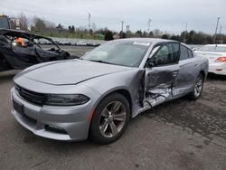 Salvage cars for sale at Portland, OR auction: 2016 Dodge Charger SXT