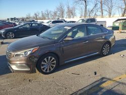 Salvage cars for sale at Bridgeton, MO auction: 2015 Hyundai Sonata Sport