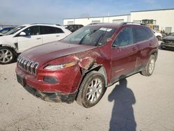 Salvage cars for sale at Kansas City, KS auction: 2014 Jeep Cherokee Latitude