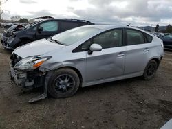 Salvage cars for sale at San Martin, CA auction: 2015 Toyota Prius