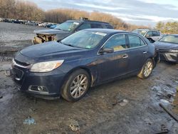 Chevrolet salvage cars for sale: 2016 Chevrolet Malibu Limited LTZ