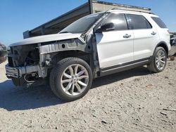 Ford Explorer salvage cars for sale: 2015 Ford Explorer XLT