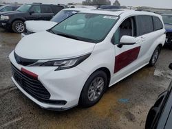 Toyota salvage cars for sale: 2022 Toyota Sienna LE