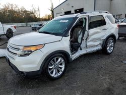 Salvage cars for sale from Copart Savannah, GA: 2012 Ford Explorer Limited