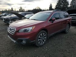 Subaru Outback salvage cars for sale: 2015 Subaru Outback 2.5I Limited