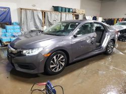 Honda salvage cars for sale: 2017 Honda Civic EX