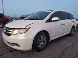 Salvage cars for sale at North Las Vegas, NV auction: 2016 Honda Odyssey EXL