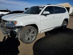 Salvage cars for sale at Brighton, CO auction: 2018 Volkswagen Atlas SE