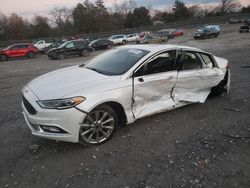 Salvage cars for sale at Madisonville, TN auction: 2017 Ford Fusion Titanium