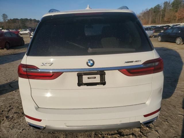 2019 BMW X7 XDRIVE40I