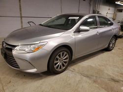 Salvage cars for sale from Copart Wheeling, IL: 2015 Toyota Camry LE