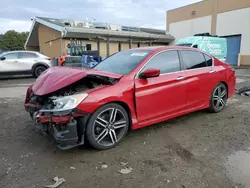 Salvage cars for sale from Copart Hayward, CA: 2017 Honda Accord Sport Special Edition