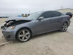 Salvage cars for sale at Haslet, TX auction: 2013 Lexus IS 250