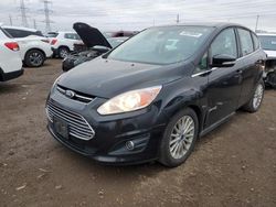 Salvage cars for sale at Elgin, IL auction: 2016 Ford C-MAX SEL