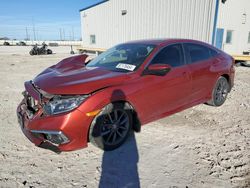 Salvage cars for sale at Grand Prairie, TX auction: 2019 Honda Civic EX