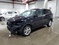 Salvage cars for sale from Copart Albany, NY: 2019 Ford Escape SE