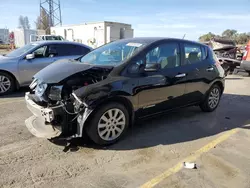 Nissan salvage cars for sale: 2017 Nissan Leaf S