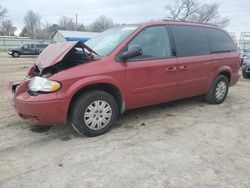 Salvage cars for sale at Wichita, KS auction: 2006 Chrysler Town & Country LX