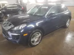 Salvage cars for sale at Pekin, IL auction: 2018 Porsche Macan S