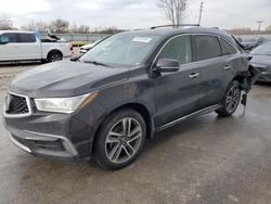 Acura Vehiculos salvage en venta: 2017 Acura MDX Advance