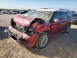 Salvage cars for sale at San Antonio, TX auction: 2015 Ford Flex Limited