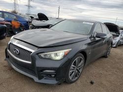 Vehiculos salvage en venta de Copart Elgin, IL: 2017 Infiniti Q50 Premium