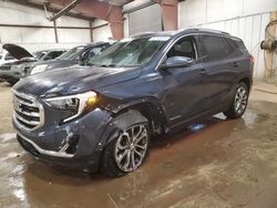 Salvage cars for sale at Lansing, MI auction: 2018 GMC Terrain SLT