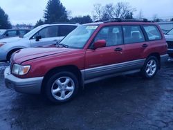 Subaru Vehiculos salvage en venta: 2002 Subaru Forester S