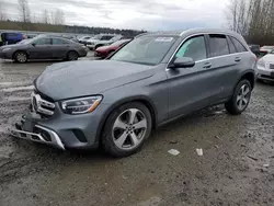 Mercedes-Benz salvage cars for sale: 2021 Mercedes-Benz GLC 300 4matic