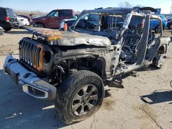 Salvage cars for sale from Copart Chicago Heights, IL: 2018 Jeep Wrangler Unlimited Sahara