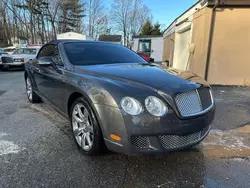 Bentley salvage cars for sale: 2010 Bentley Continental GTC