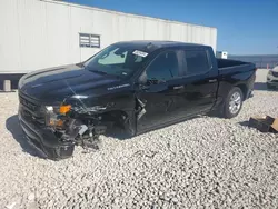 Salvage cars for sale at Temple, TX auction: 2022 Chevrolet Silverado C1500 Custom