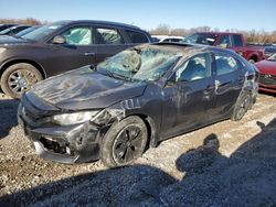 Honda salvage cars for sale: 2017 Honda Civic EX