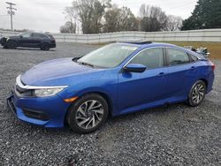 Salvage cars for sale at Gastonia, NC auction: 2016 Honda Civic EX