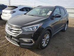 Salvage cars for sale at Elgin, IL auction: 2017 Hyundai Santa FE Sport