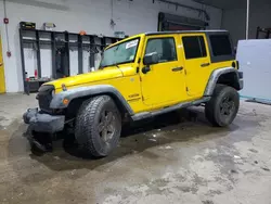 Jeep salvage cars for sale: 2011 Jeep Wrangler Unlimited Sport