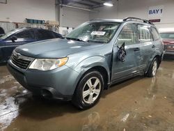 Salvage cars for sale at Elgin, IL auction: 2010 Subaru Forester XS