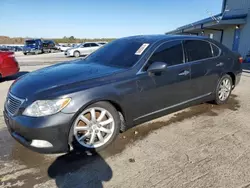 Salvage cars for sale at Memphis, TN auction: 2007 Lexus LS 460L