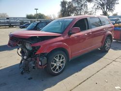 Dodge Journey salvage cars for sale: 2018 Dodge Journey GT