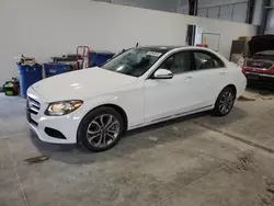 Mercedes-Benz salvage cars for sale: 2017 Mercedes-Benz C 300 4matic