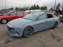 Salvage cars for sale at Denver, CO auction: 2021 Hyundai Elantra SEL