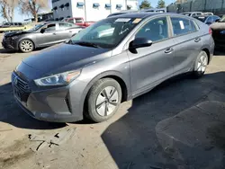 Salvage cars for sale at Albuquerque, NM auction: 2019 Hyundai Ioniq Blue