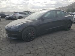 Salvage cars for sale at Colton, CA auction: 2022 Tesla Model 3