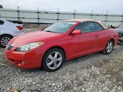 Toyota Camry Sola salvage cars for sale: 2005 Toyota Camry Solara SE