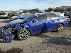 Salvage cars for sale at Las Vegas, NV auction: 2016 Toyota Camry LE