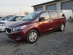 KIA salvage cars for sale: 2017 KIA Sedona LX