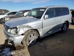 Salvage cars for sale at Brighton, CO auction: 2006 Lexus LX 470