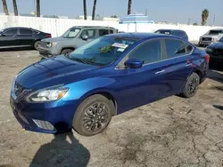 Salvage cars for sale at Van Nuys, CA auction: 2017 Nissan Sentra S